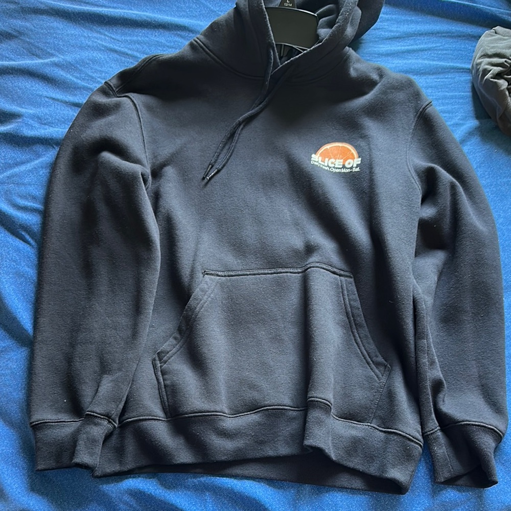 H&M Black Sweatshirt Hoodie